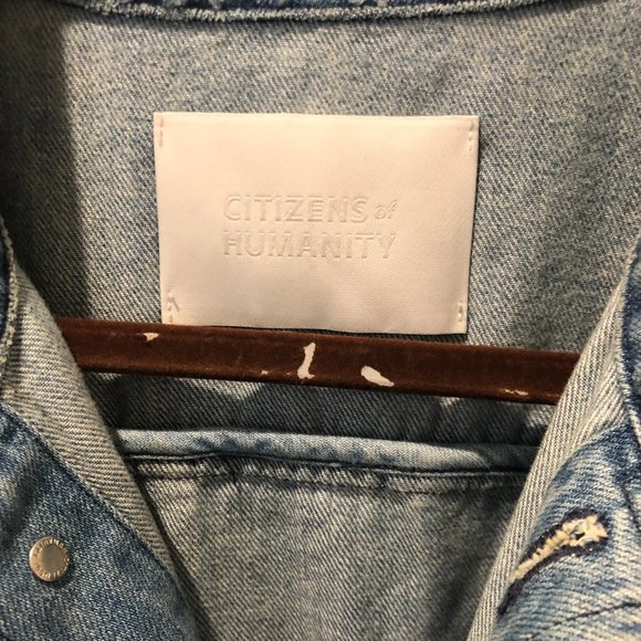 NWT Citizens of Humanity Alexi Denim Shirt Dress - Size Medium - Picture 3 of 5